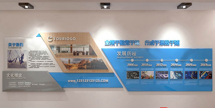 金阳新区贵阳公司背景墙